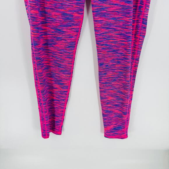 Lilly Pulitzer Luxletic Weekender Legging Pink Blue Stretch Athletic Size L - Picture 6 of 10